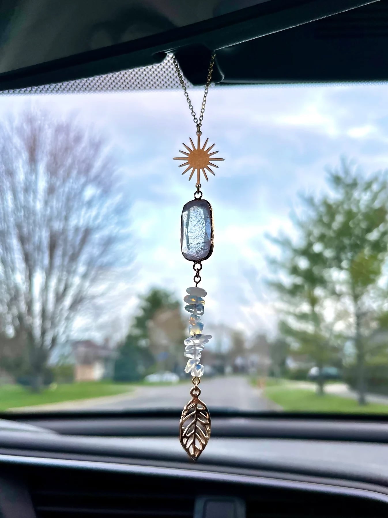 Stone Car Charm