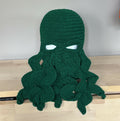 Crochet Octopus Ski Mask (kelly green)