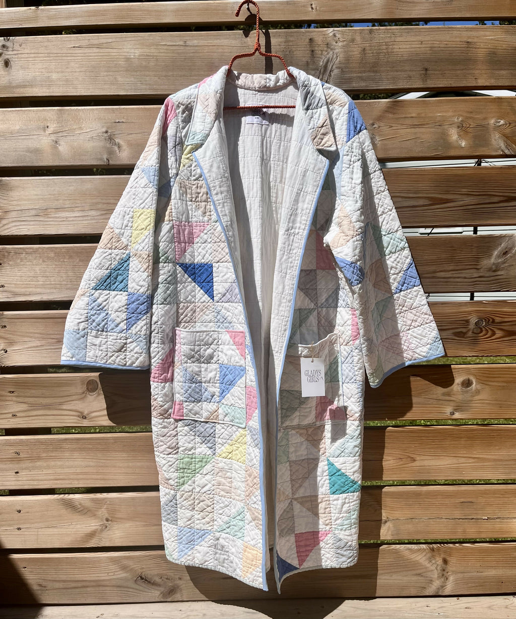 Pastel Pinwheel Coat
