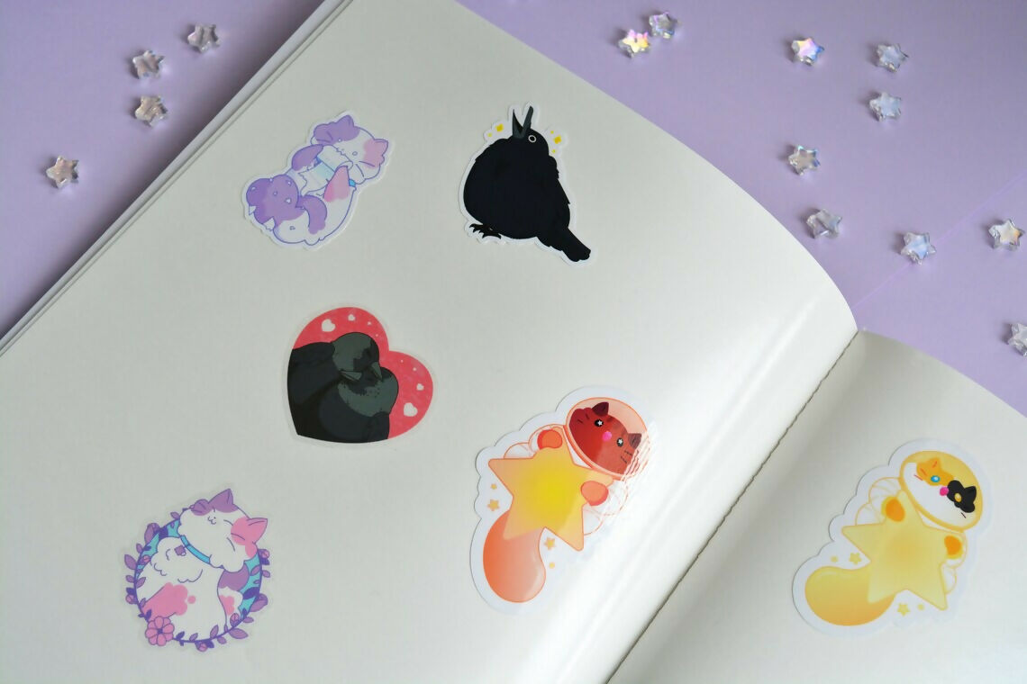 A5 Sticker Collecting Books