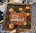 Hello Pumpkin Shadow Box