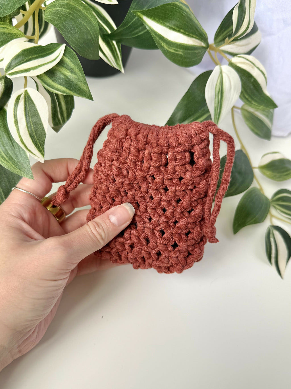 Macrame Mini Pouch