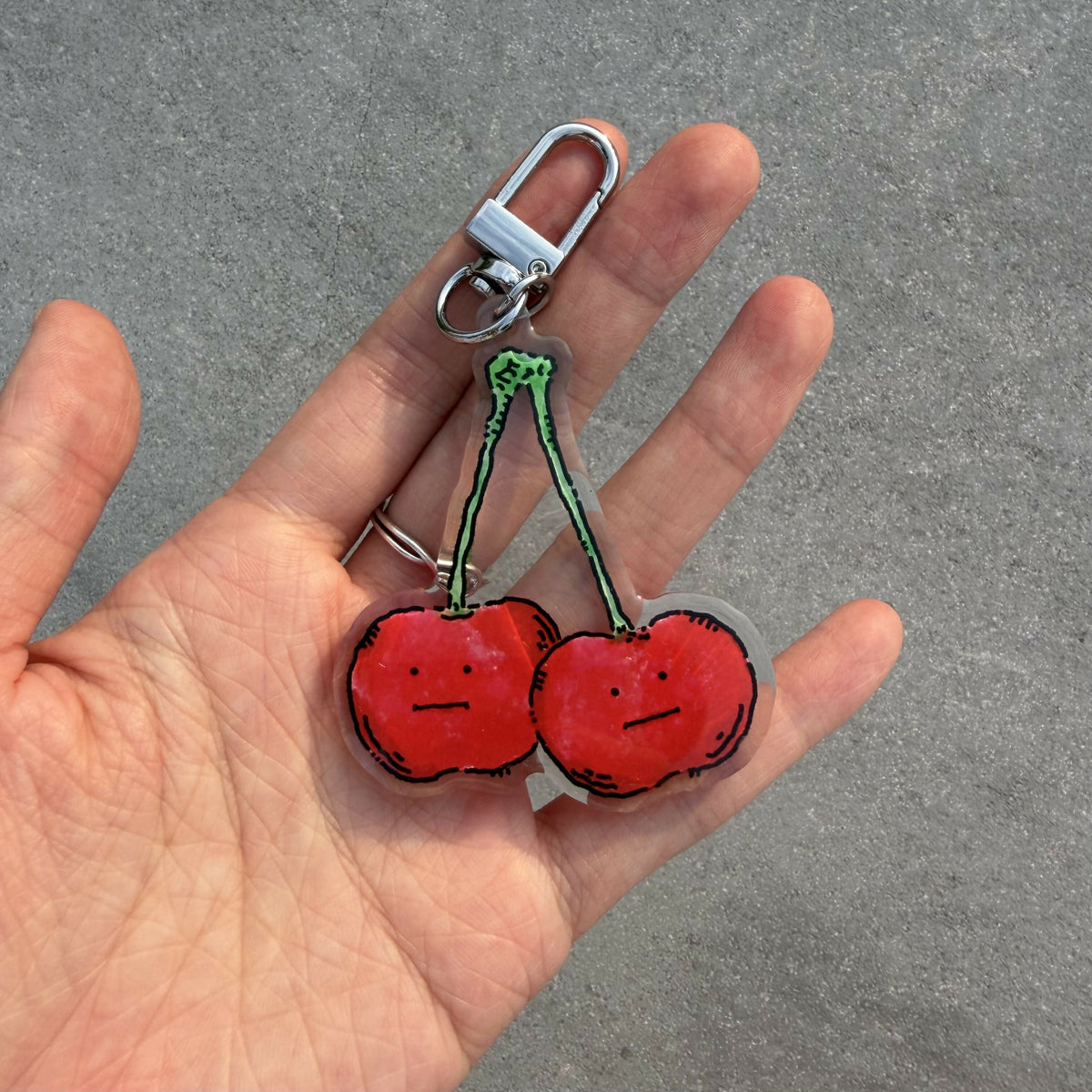 Cherry Keychain