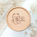 More Bubbles Less Troubles Coaster