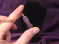 Wire-Wrapped Amethyst Point Pendant