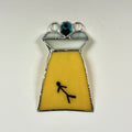 UFO Abduction (Stained Glass)
