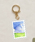 Acrylic Keychains - Blue Sky