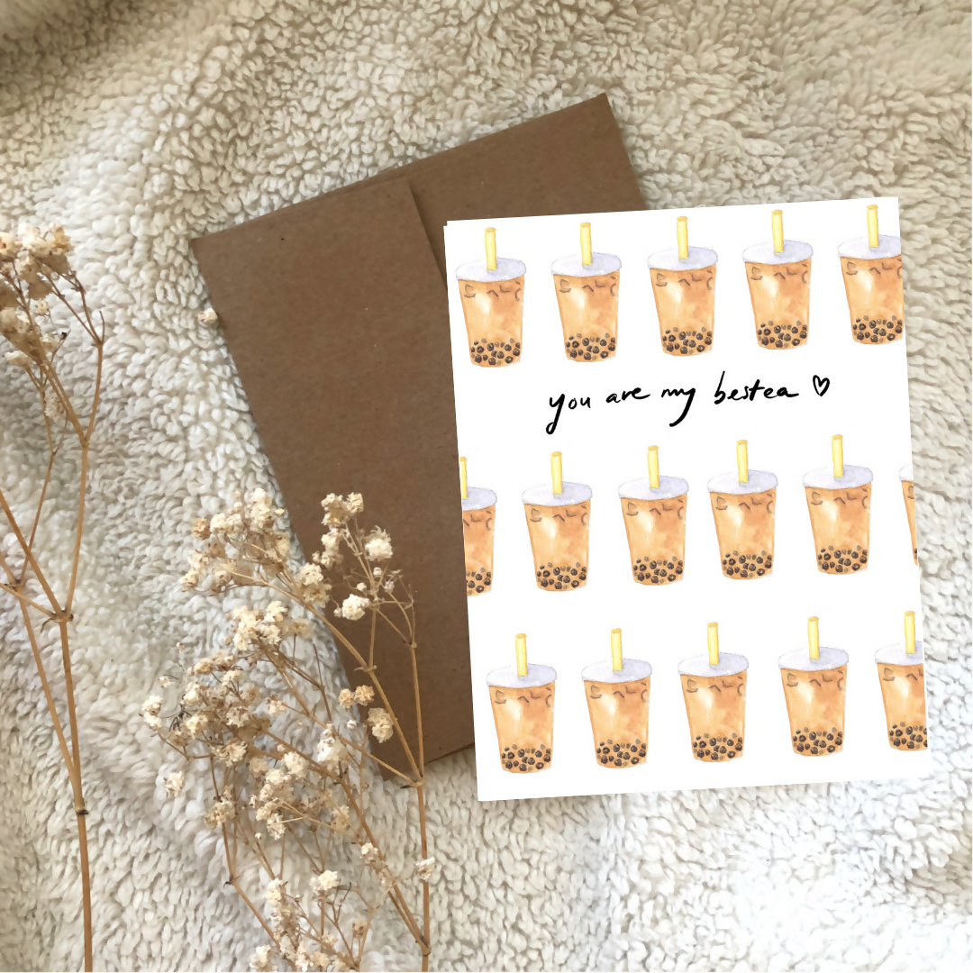 BesTea Greeting Card