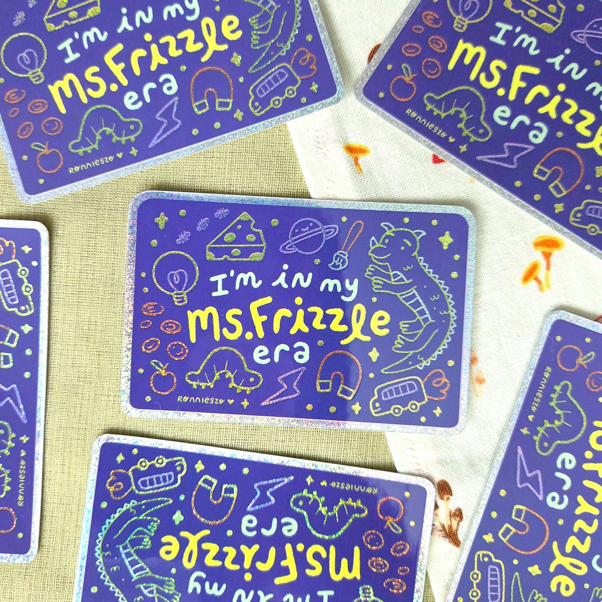 Ms. Frizzle Sticker