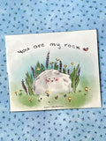 You Are My Rock Print