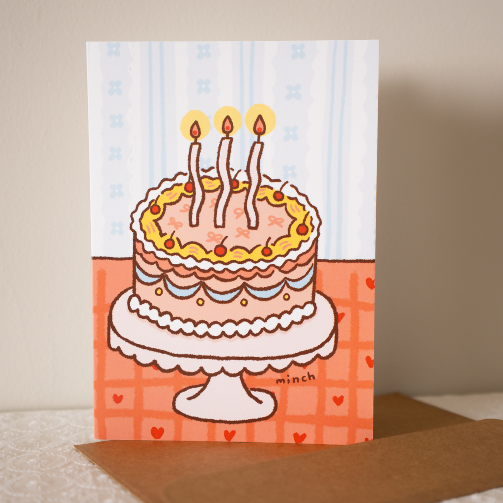 Celebratory Cake Greeting Card
