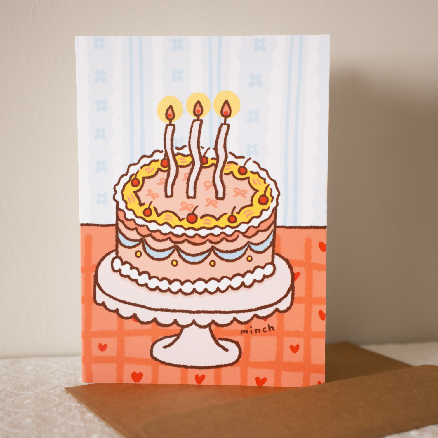 Celebratory Cake Greeting Card