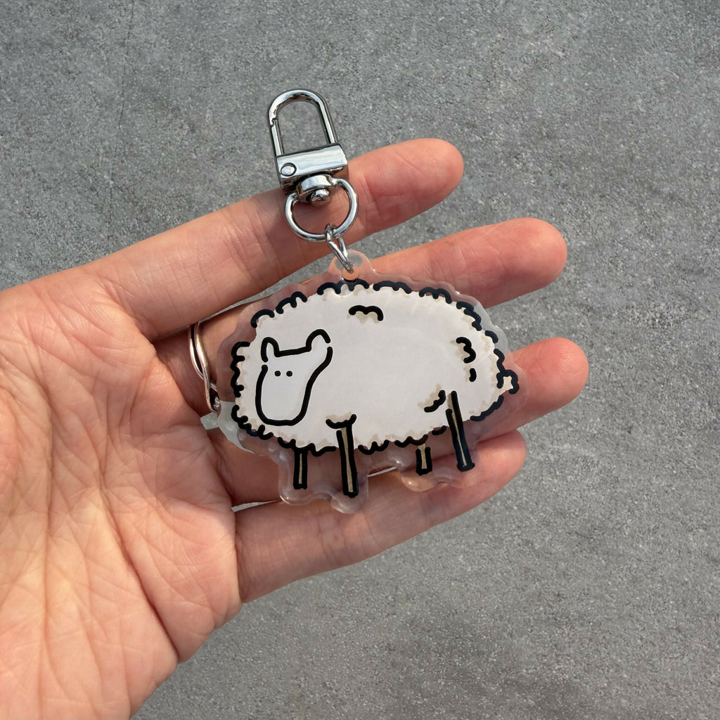 Sheep Keychain