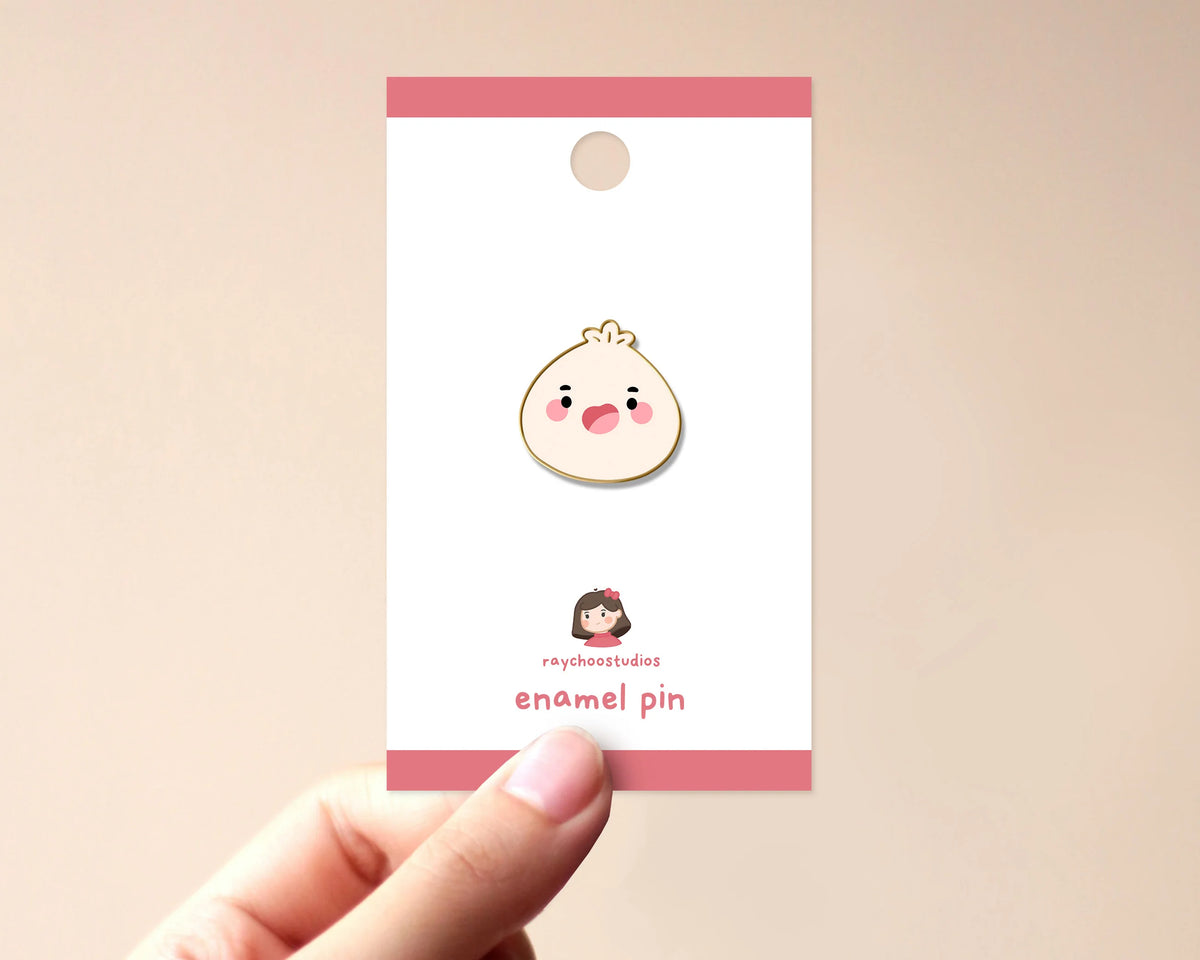 Dumpling Enamel Pin