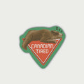 Canadian Tired Sticker