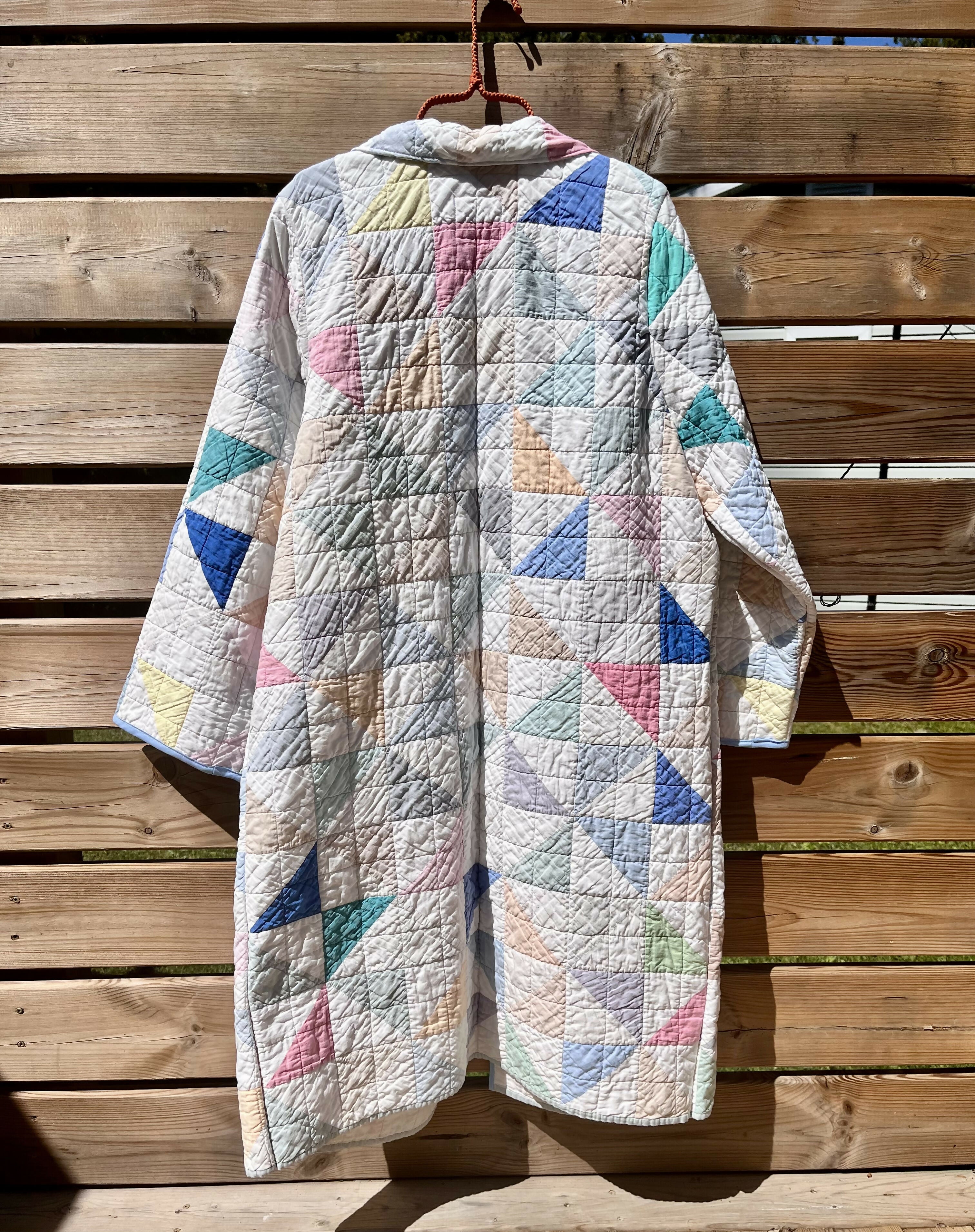 Pastel Pinwheel Coat