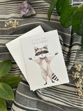 Greeting Card: Raccoon