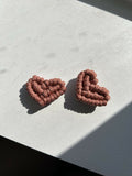 Macrame Heart Magnets - Pack of 2