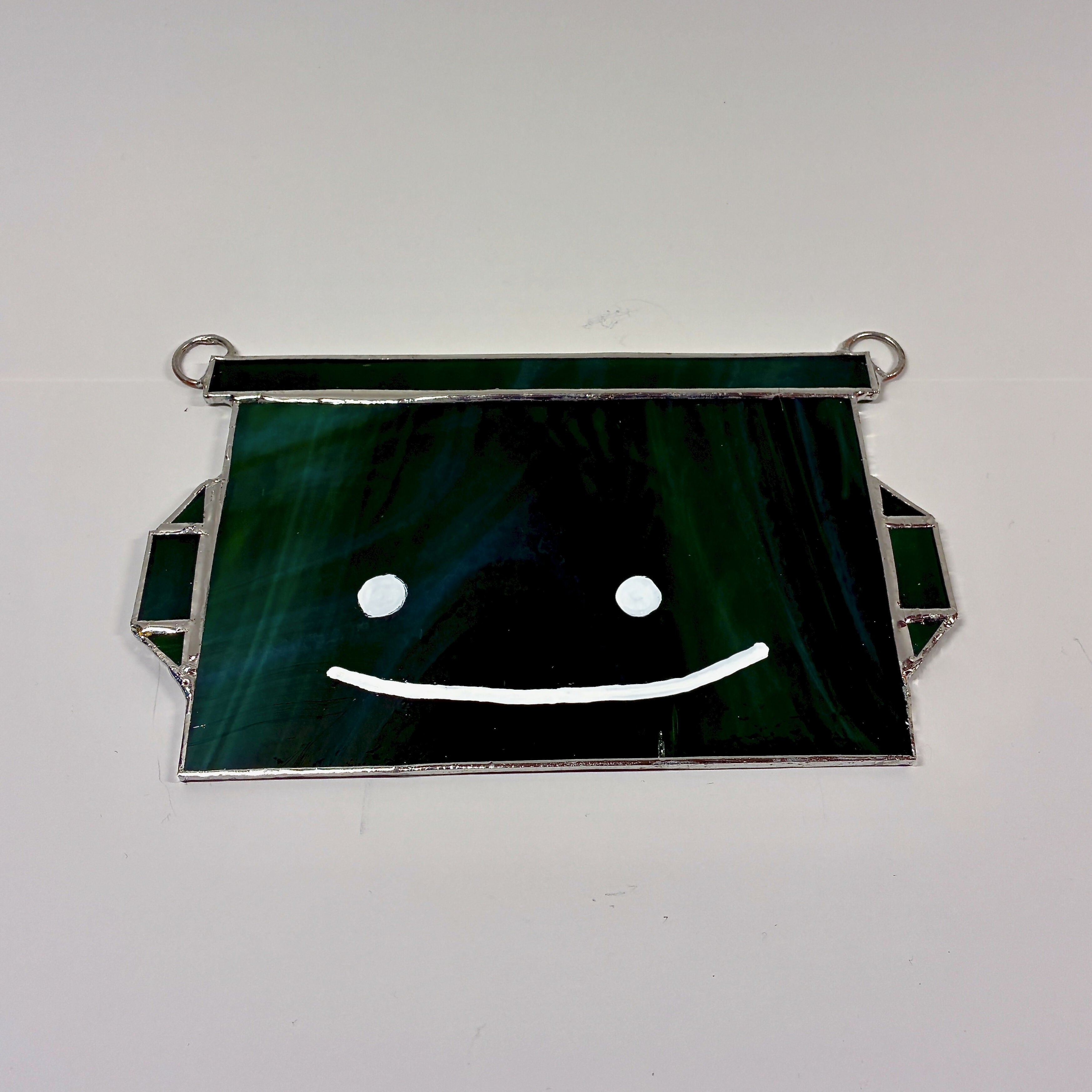 Smiling Dumpster (Stained Glass)