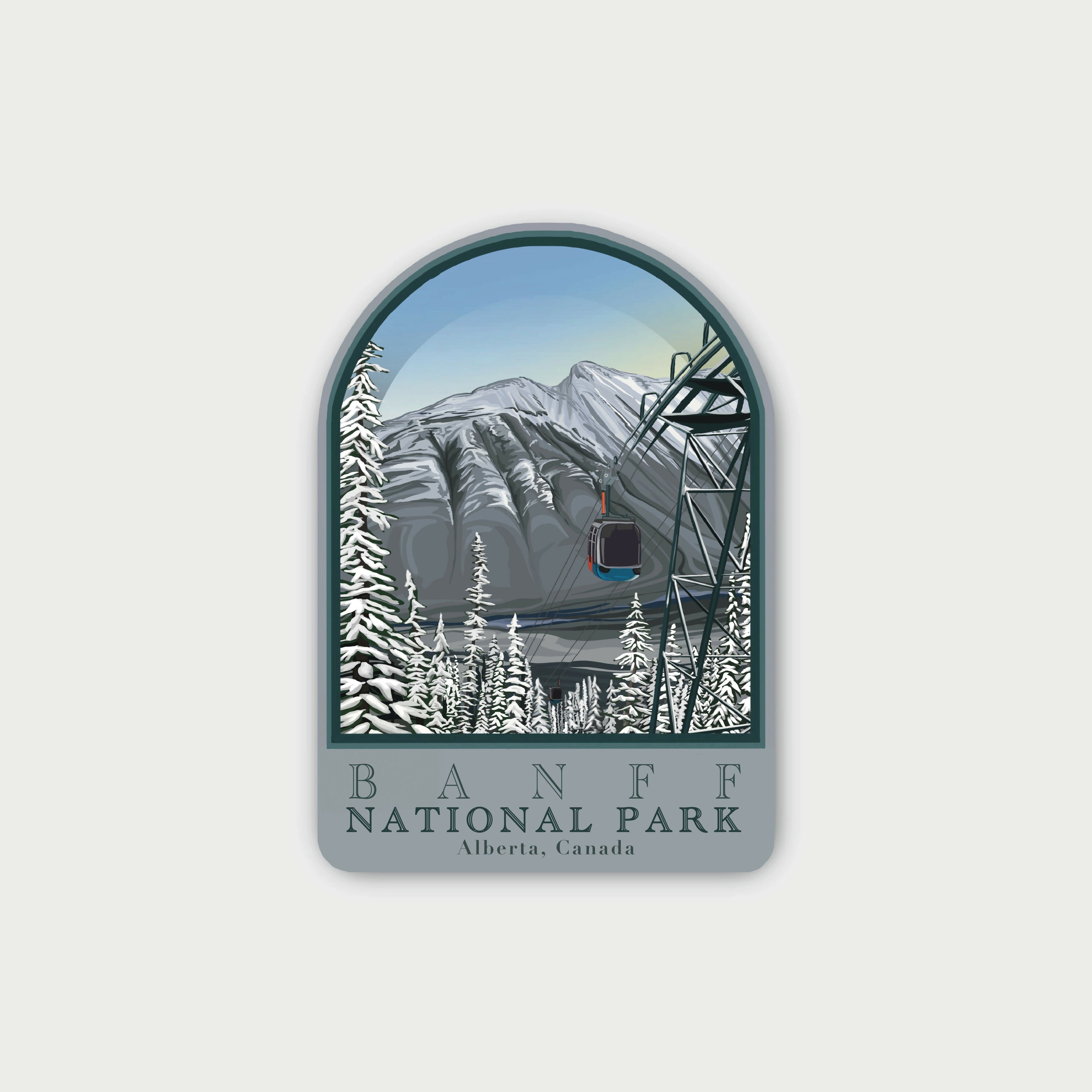 Banff Sticker