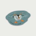 Snacky Puffin Sticker