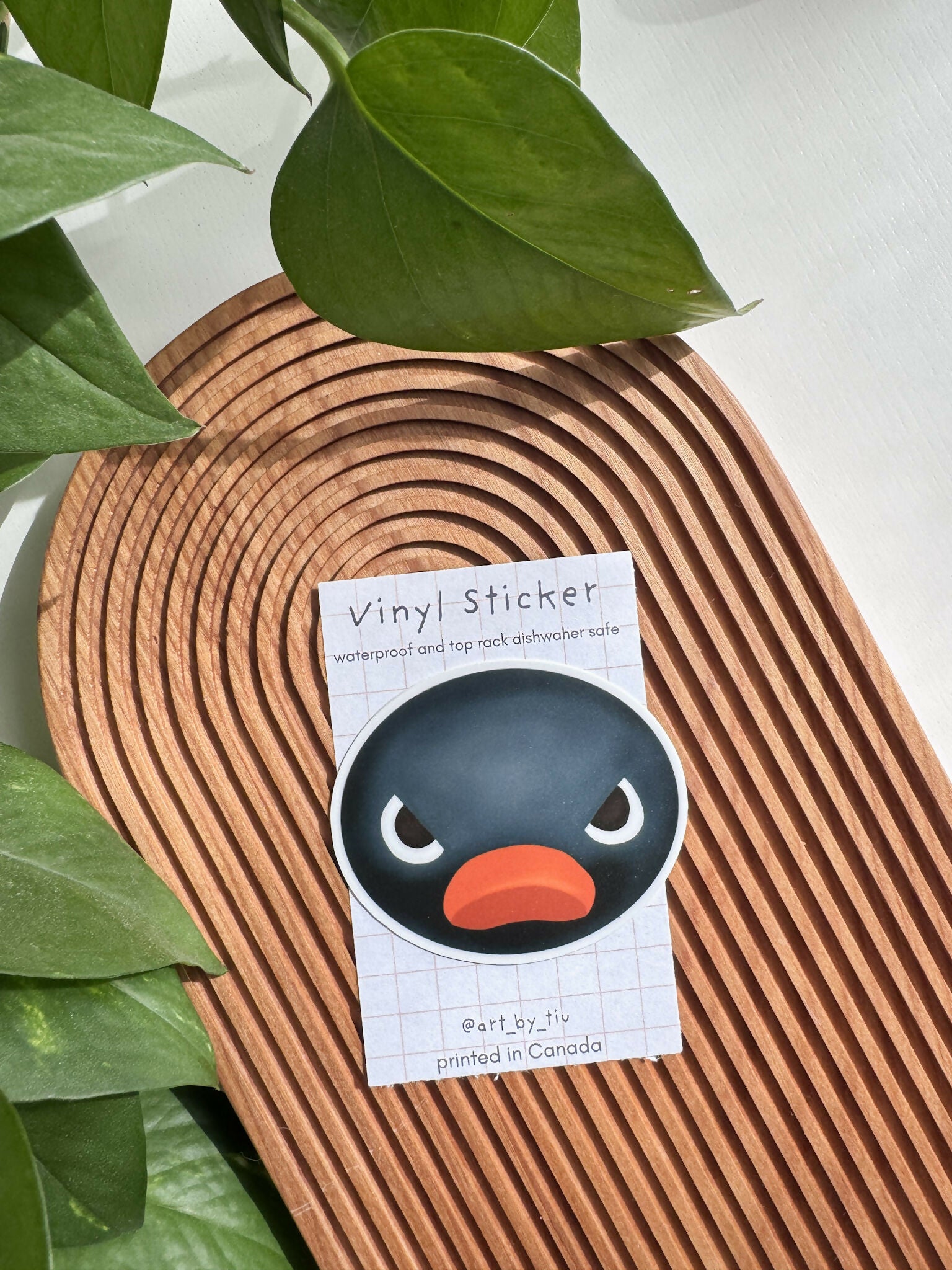 Angry Penguin Sticker