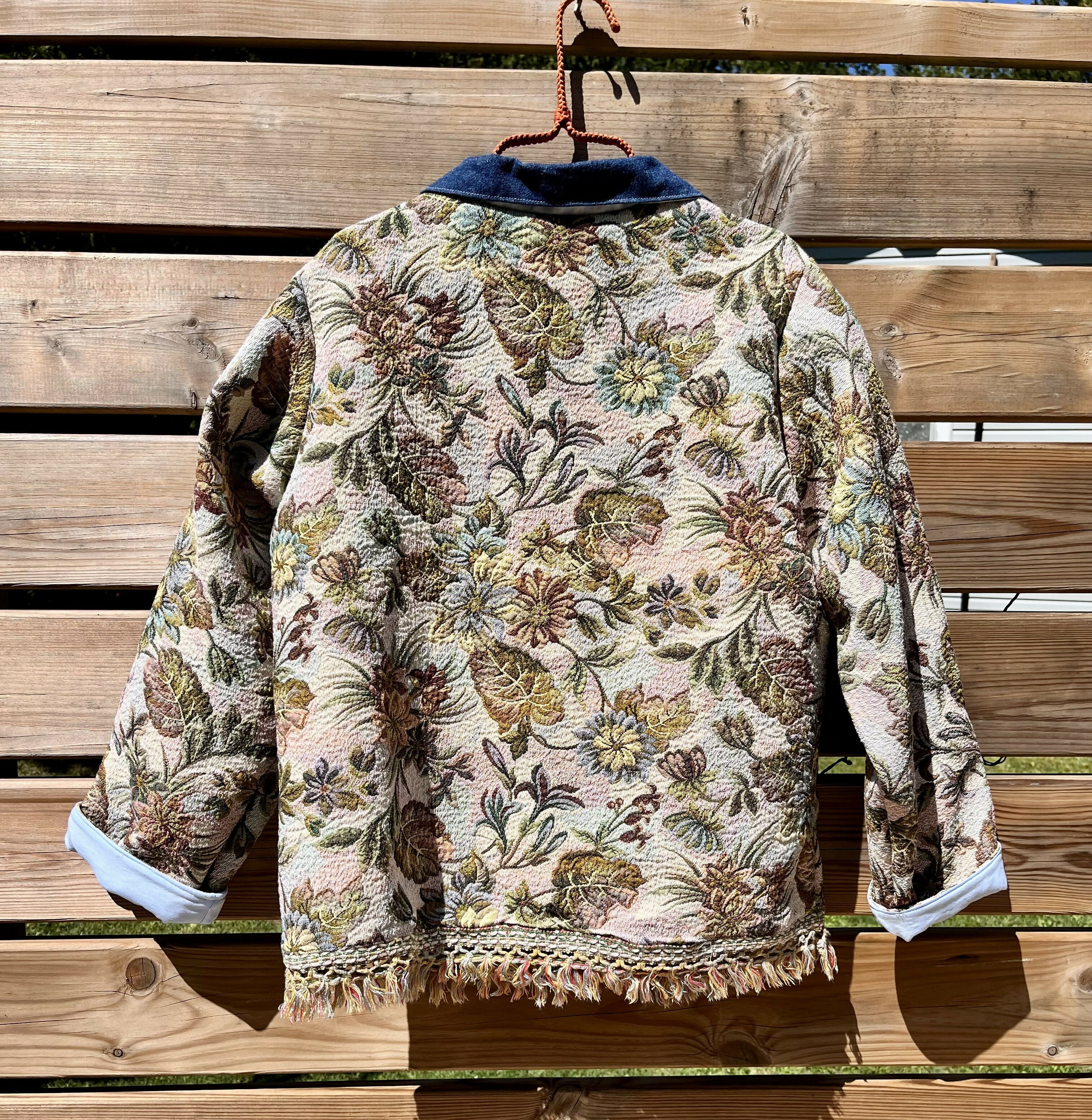 Floral Tapestry Coat