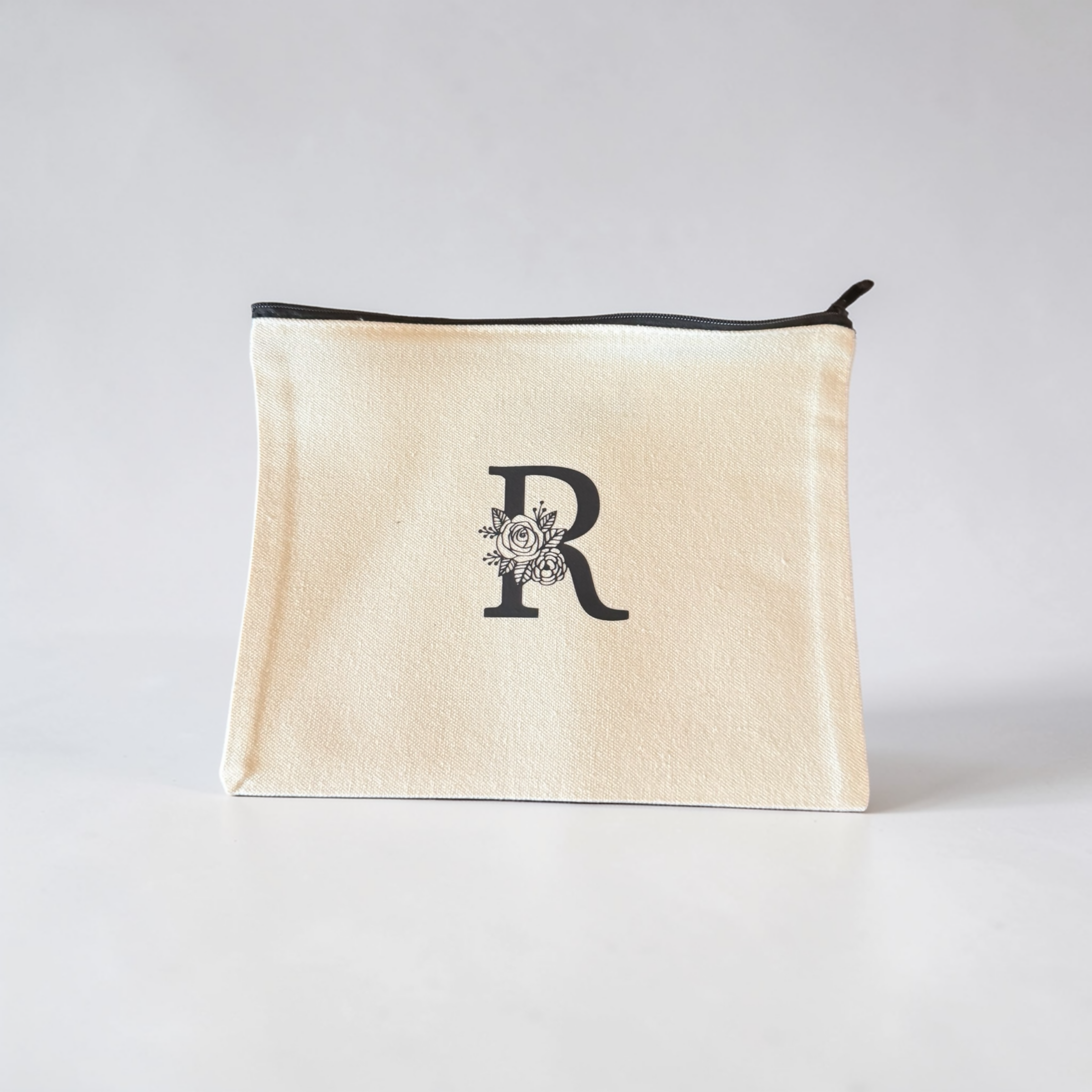 R and S Monogram letter pouches
