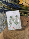 Checkered Earrings