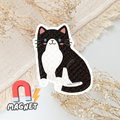 Tuxedo Cat Magnet