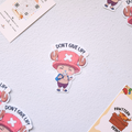Chibi Chopper Matte Vinyl Die-cut Sticker