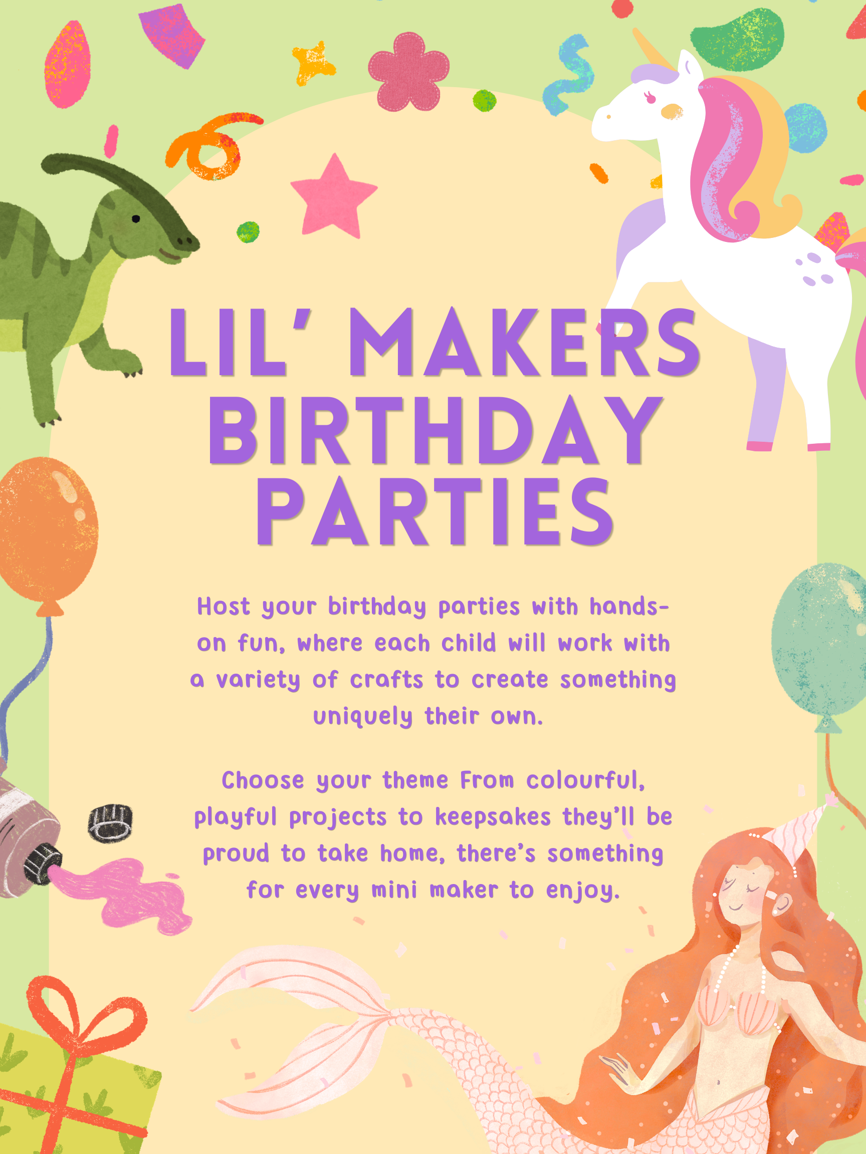 Lil' Makers Parties