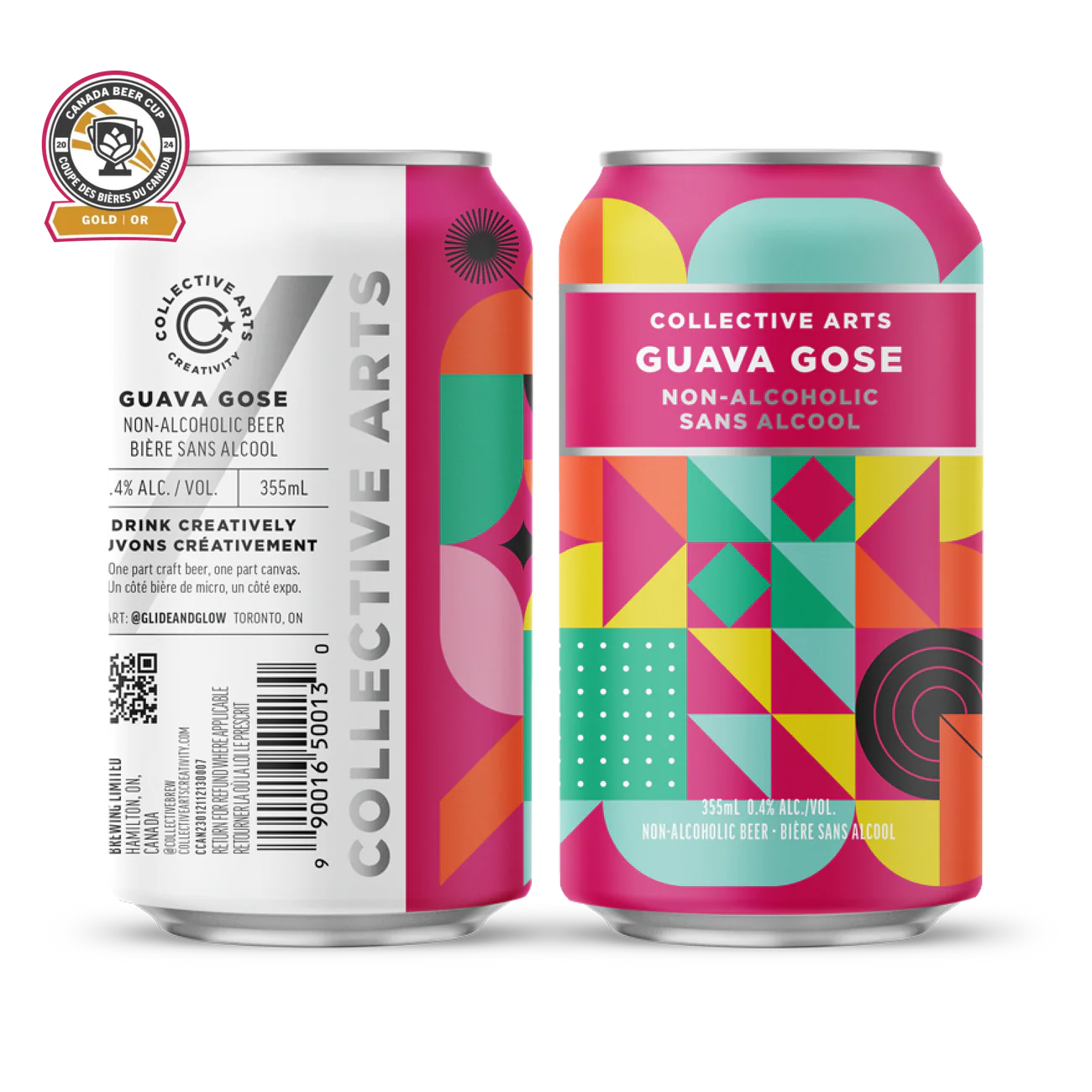 Collective Arts Non-Alcoholic Guava Gose