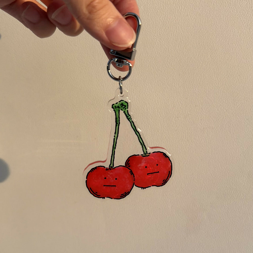 Cherry Keychain
