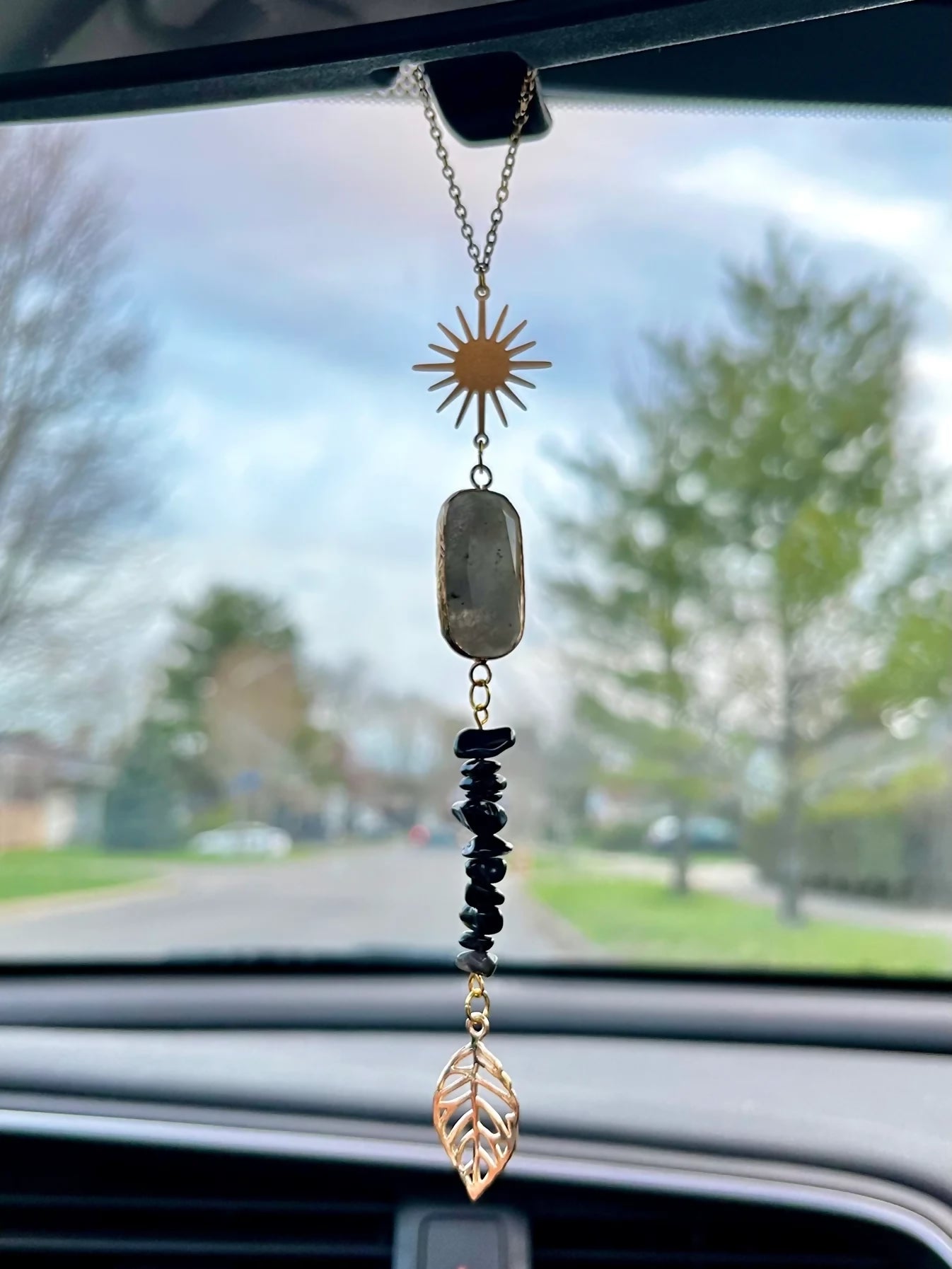 Stone Car Charm