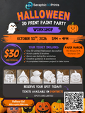 Halloween 3D Print Paint Party