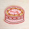 Beauty Cake Die Cut Sticker
