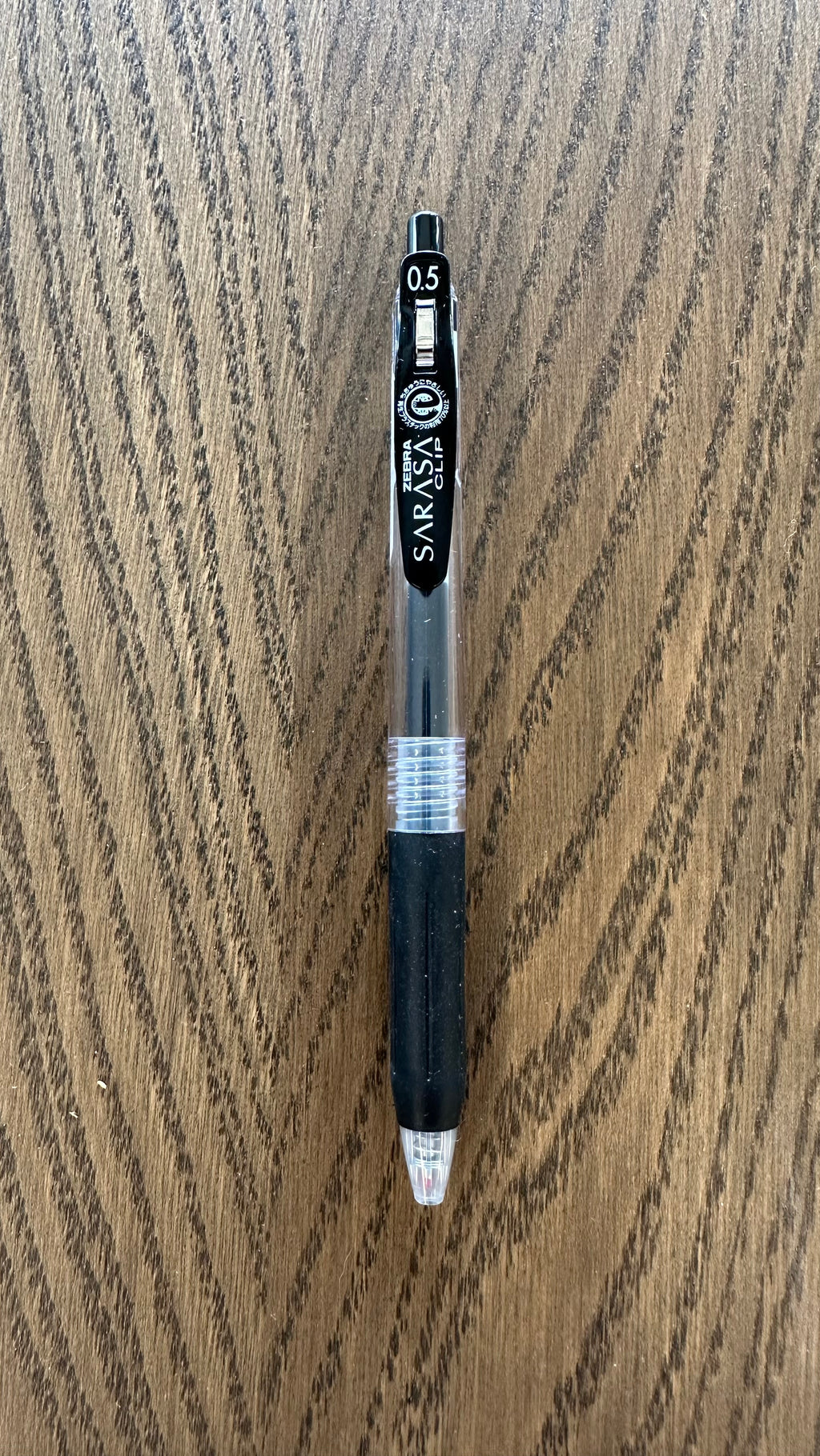 Zebra Sarasa Clip Retractable Gel Pen