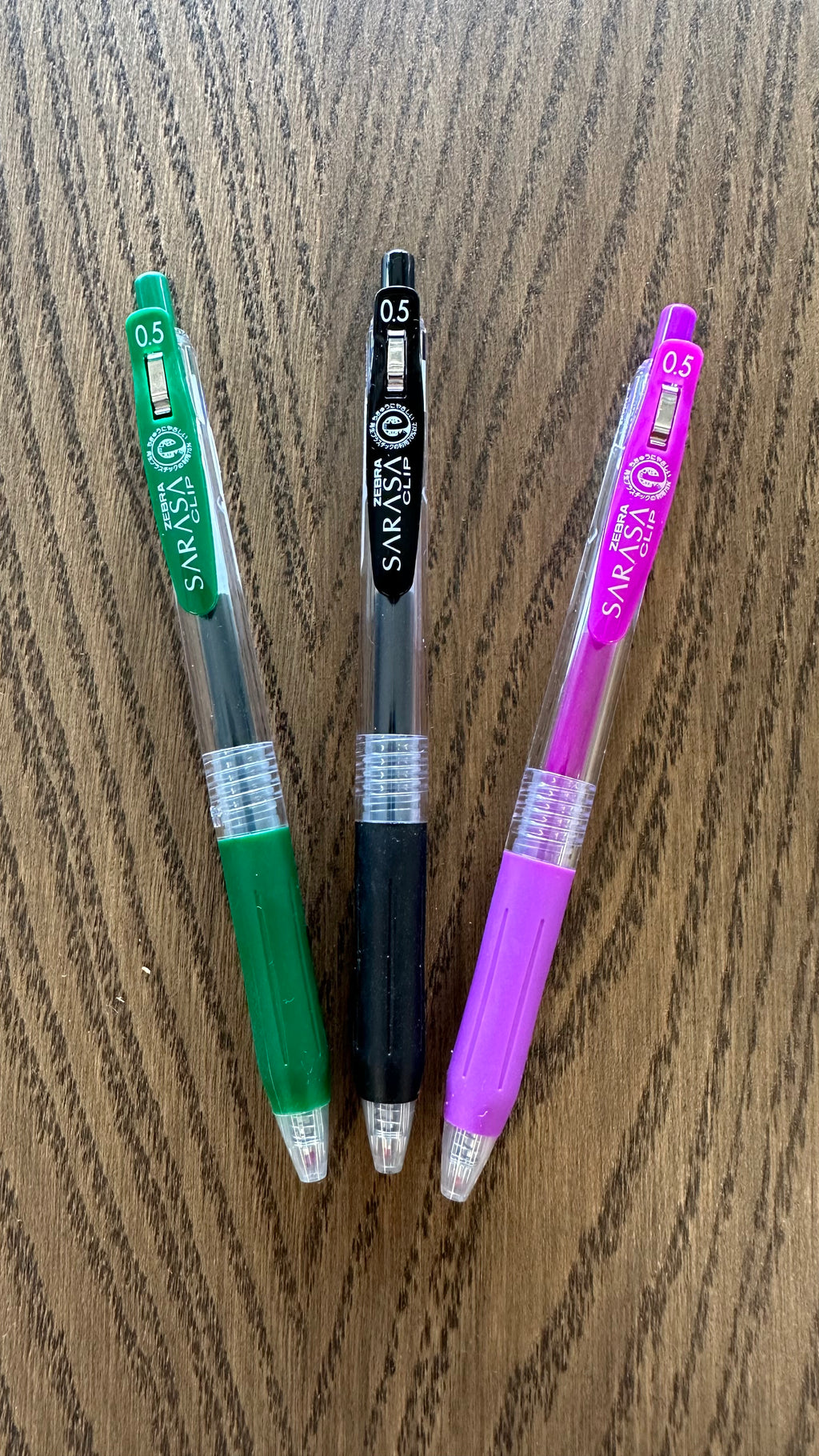 Zebra Sarasa Clip Retractable Gel Pen