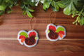 Zodiac Rooster Earrings