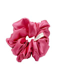 Large Satin Scrunchie - Bubblegum