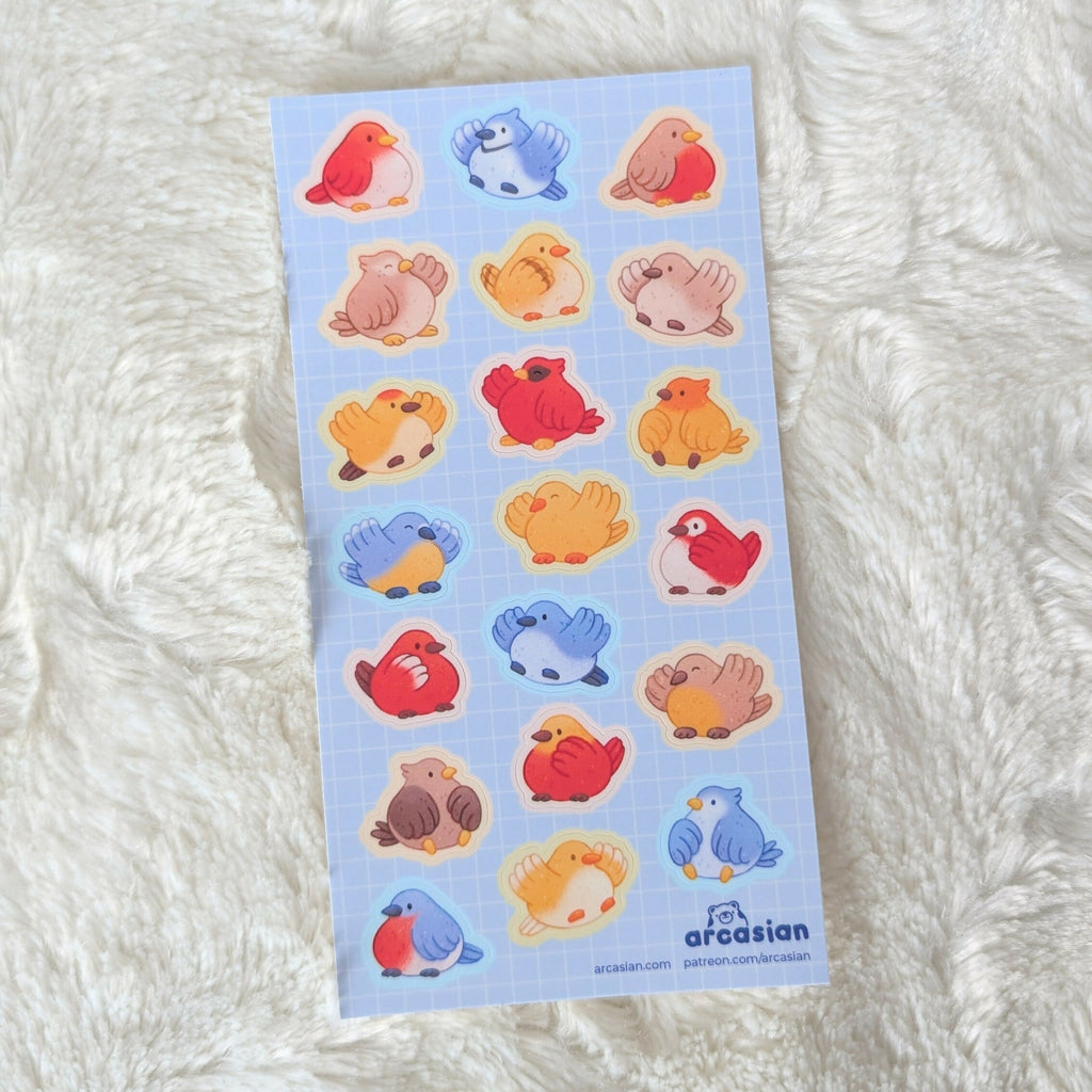 Round Borbs Sticker Sheet