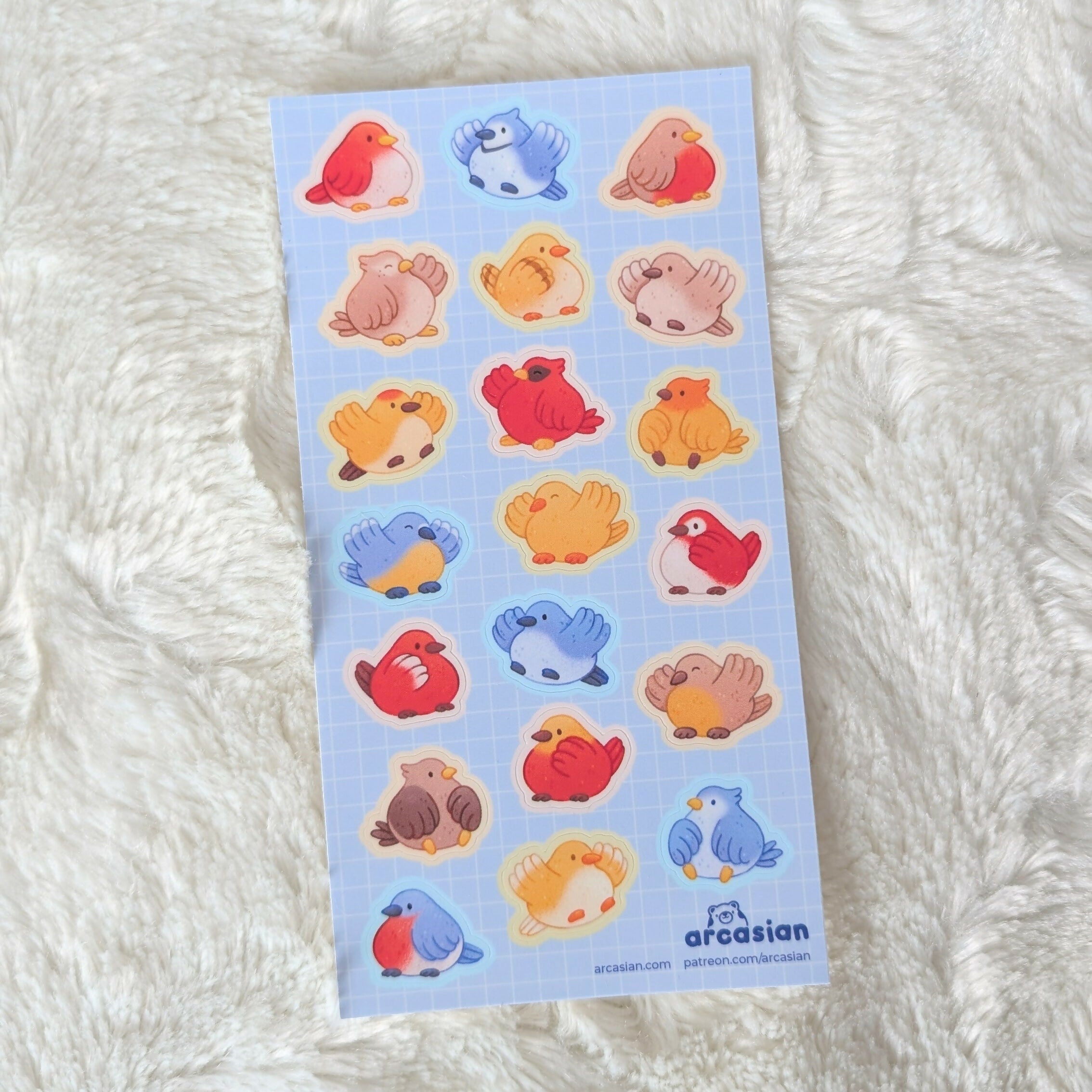Round Borbs Sticker Sheet