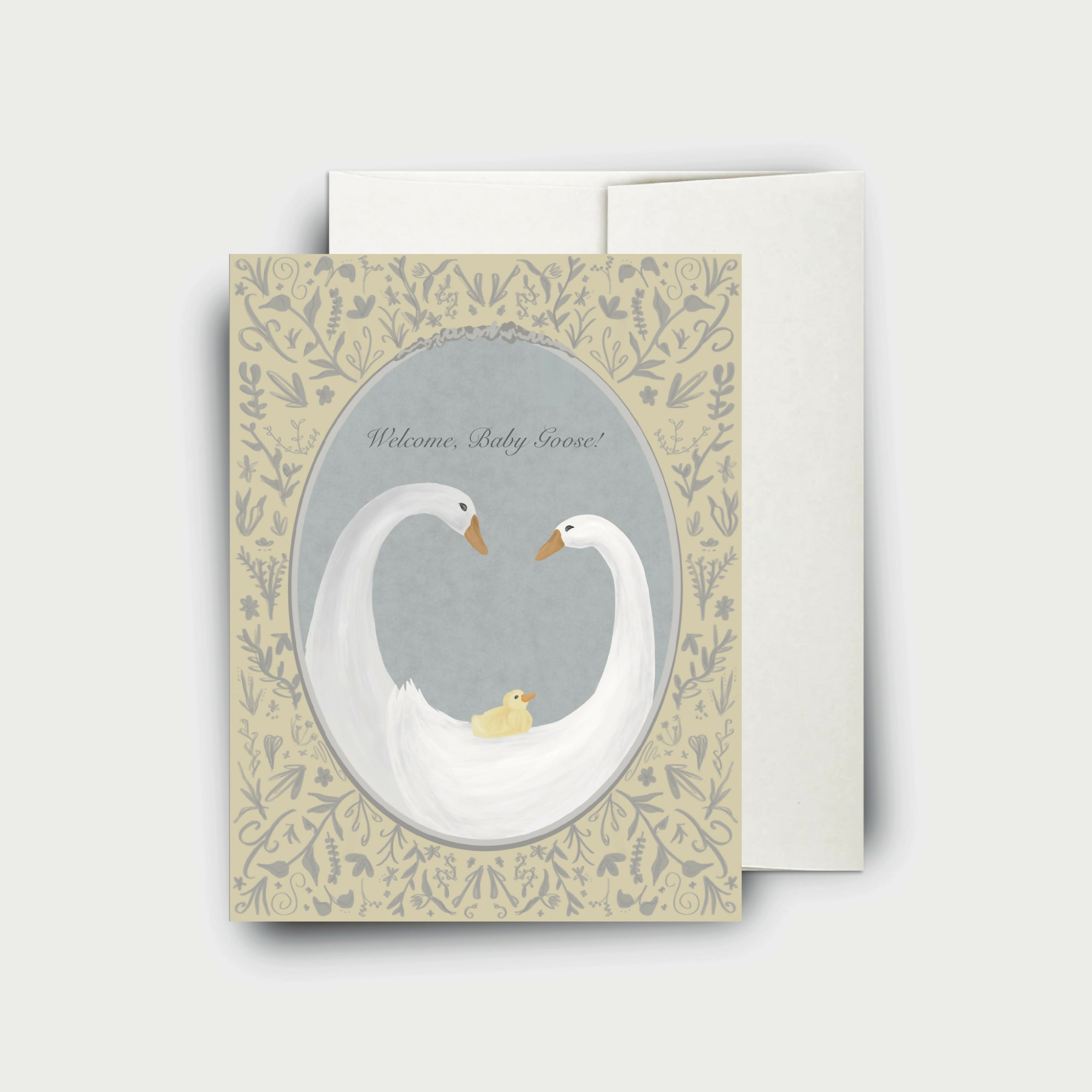 Goose Baby Card