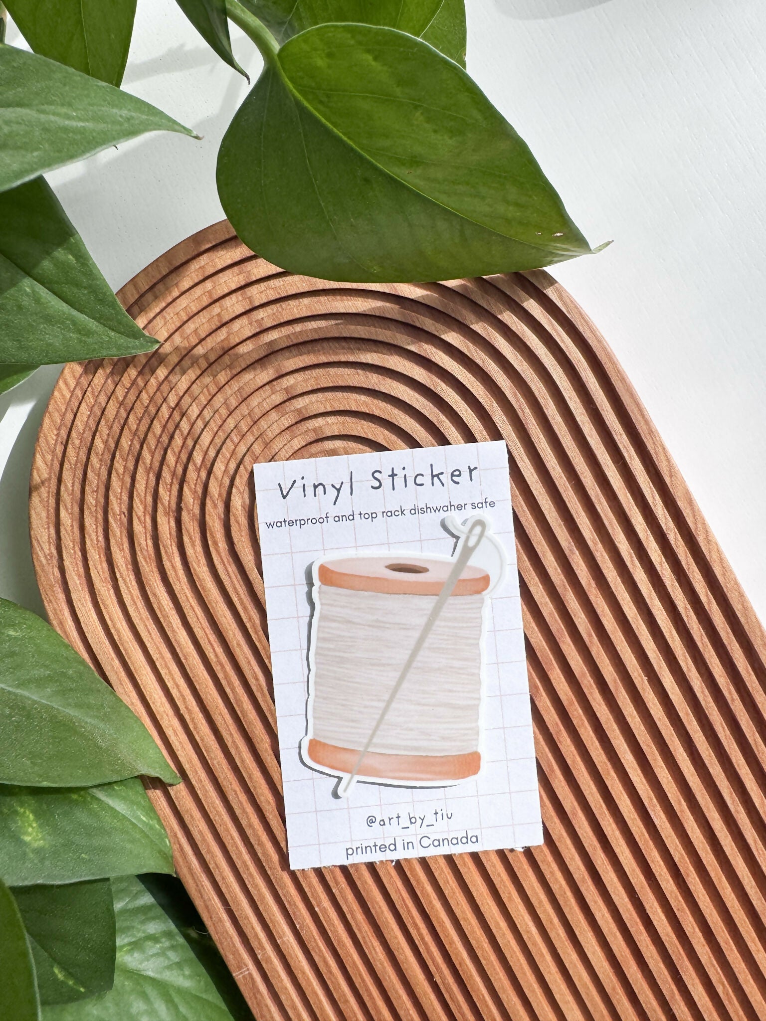 Needle & Thread Sticker