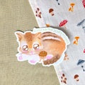 Scary Things Chipmunk Sticker