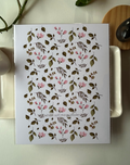 Pink flowers Art Print