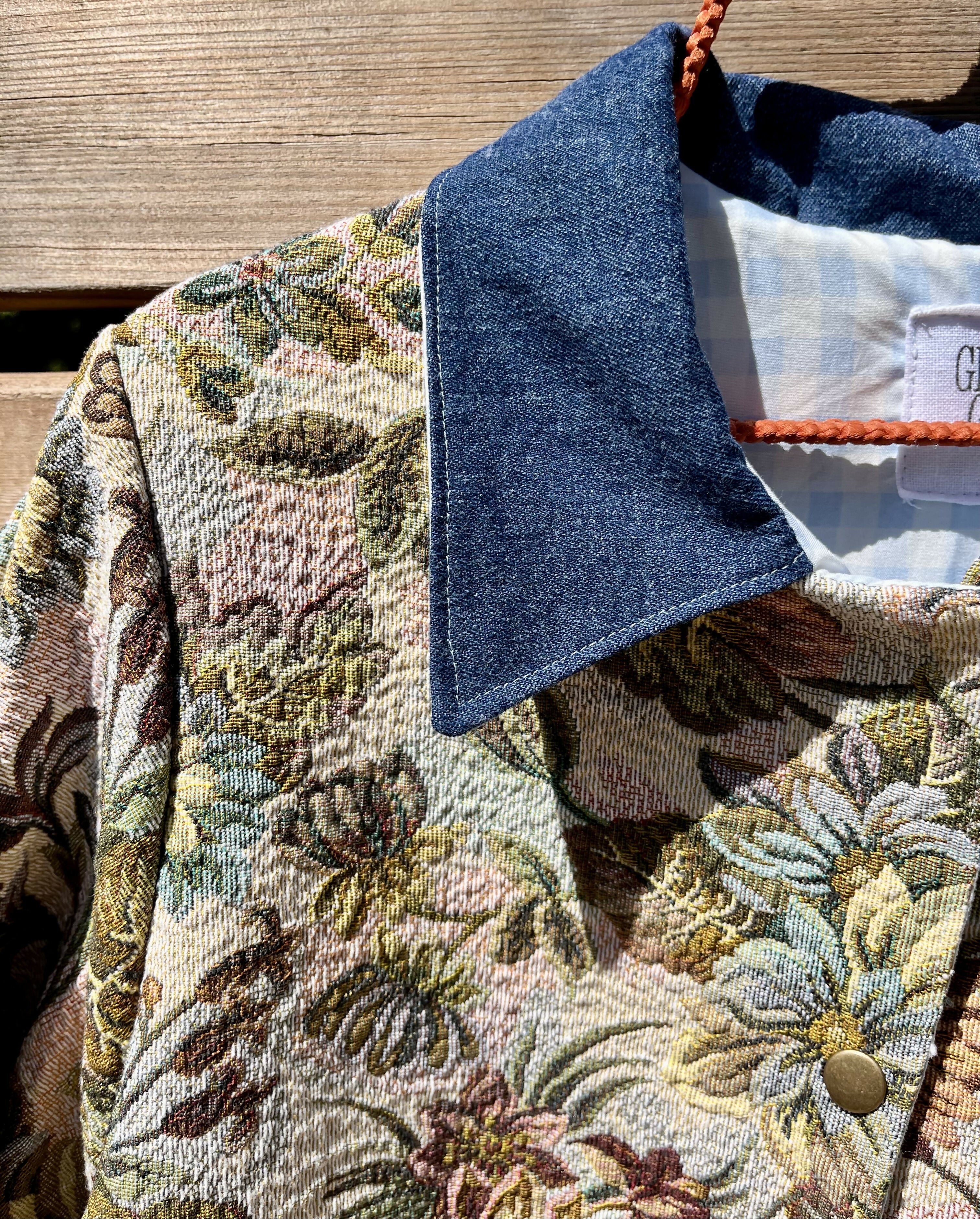 Floral Tapestry Coat