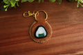 Onigiri Rice Ball on hide keychain