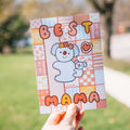 Best Mama Greeting Card